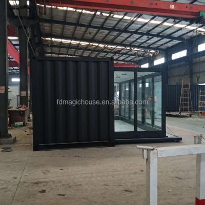 China Modern Home Container Collapsible Expandable Container House on Trailer Container Homes Prefab Tiny House for sale