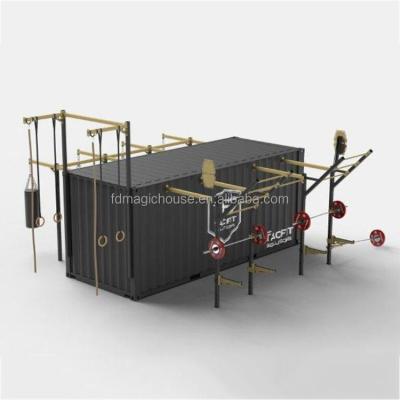 China Modern Protein Container Gym Home Gym Shipping Container Military Gym for sale