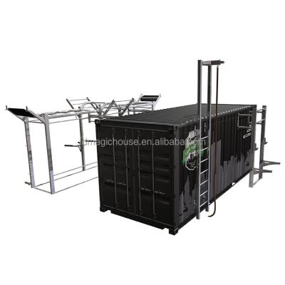 China Modern Container Gym at Tapiola Sports Park Container Gym Render Shipping Container Gym 20ft Fold for sale