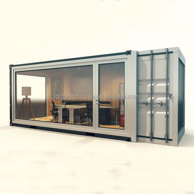 China Modular Soundproof Prefab Prefab Office House Prefab Cabin Office Pod Office Backyard Ready Made House for sale