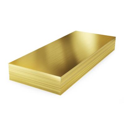 China Industry Factory Direct Sales C26000 Brass Sheet CuZn30 CZ106 Brass Plate / Sheet for sale