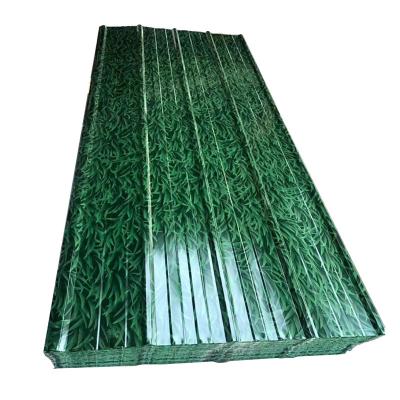 China High quality construction ppgi color coated corrugated roofing sheet ppgl for sale