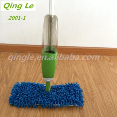 China Sustainable Double Sided Microfiber Spray Mop , New Flat Spray Mop As Seen As On TV for sale