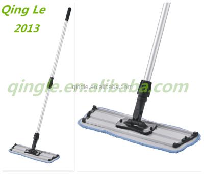 China Sustainable Unique Cleaning Mop , Aluminum Handle Broom With Microfiber Mop Head for sale