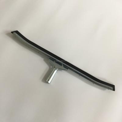 China Metal Heavy Industry Sustainable Duty Curved Floor Squeegee With Rubber Blade Floor Wiper Floor Cleaner for sale