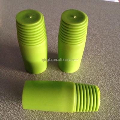 China Europe Gernany viable type plastic screw thread for broom pole tip, plastic broom pole thread for sale