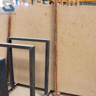 China Jura Limestone Slabs Sale Industrial Polished Wholesale French Limestone Flooring and Door Curb for sale