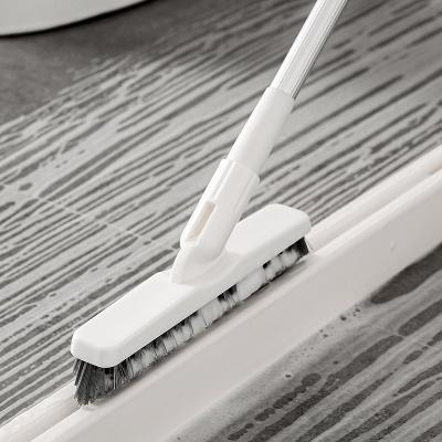 China Sustainable Multifunctional Bathroom Floor Long-Handle Brush Ceramic Tile Floor Cleaning Brushes for sale