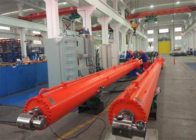 China Hydraulic Cylinder  620mm Rod 340mm hydraulic hoist cylinder for dam and Irrigation for sale