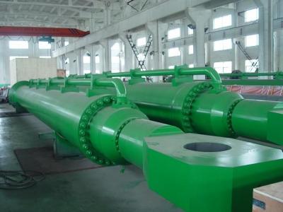 China Kleine radiële poort elektrische grote hydraulische cilinder staal met diep gat hydraulische hefcilinder Te koop