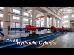 qppyⅰ16m stroke industrial hydraulic cylinder steel body