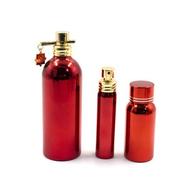 China Cosmetic Perfumes Bottle Aluminum Bottle for sale