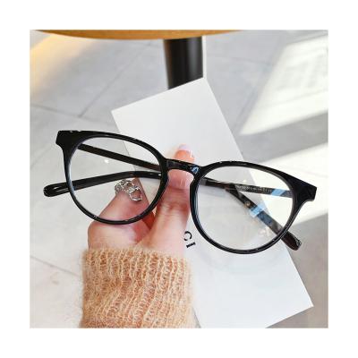 China Anti blue light myopia glass light frame TR90 glasses for men and women to prevent blue light glasses for sale