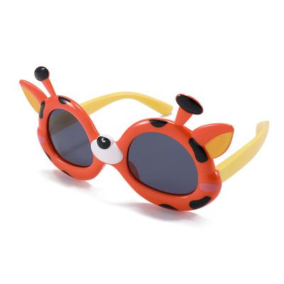 China Fashion Sunglasses 2023 New Cartoon Sun Glasses Personality Fawn Style Silicone Sunglasses Polarized Lens For Men And Women Kids for sale