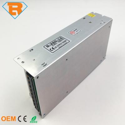 China Aluminum AC To DC 240W Switching Mode 12V 20A Power Supply For LED Lighting for sale