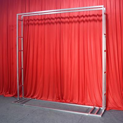 China Modern Iron Style Decoration Metal Arch Frame For Wedding Party Stage Backdrops for sale