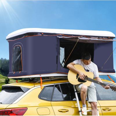 China Straight Bracing Type Soft Shell 4x4 Truck Camping Car Roof Top Tent With Annex for sale