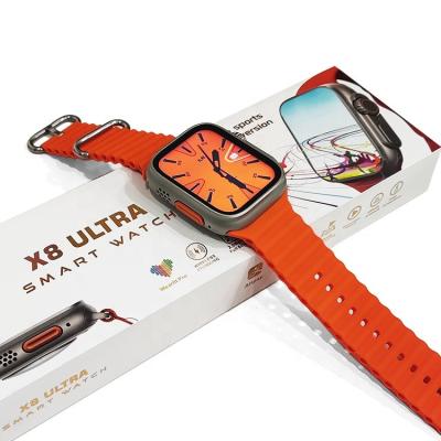 Chine 2022 New X8 Ultra Smartwatch 49mm 2.08 Inch Screen Touch Screen 8 Series JE S8 IWO X8Ultra Smart Watch à vendre