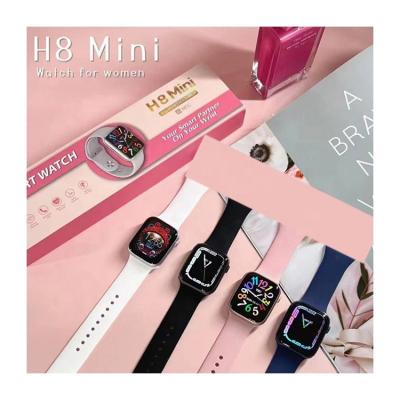 China Touch Screen H8mini Smartwatch 41mm Women NFC BT Call S8 H8 Mini Series 8 Full Screen Smart Watch for sale