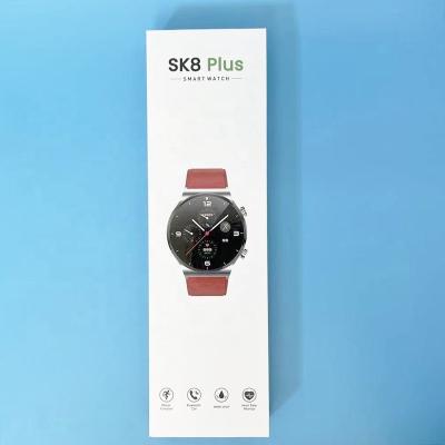 China Touch Screen SK8 Plus Smart Watch BT Call Voice Assistant IP68 Waterproof SK8Plus Smartwatch for sale