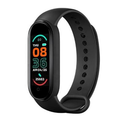 China Smart Touch Screen M6 Band Wrist Watch Fitness Tracker Sports Watches Heart Rate Monitor Mi 6 Band for sale