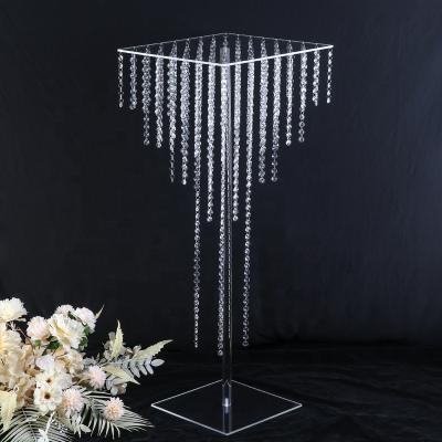 China Wedding Wedding Decorate Direct Acrylic Wedding Decoration Table Decoration Wedding Party Manufacturers Guide Acrylic Candle Holder for sale