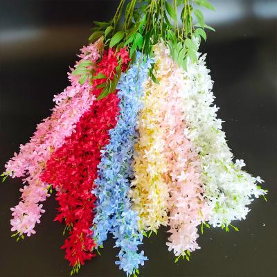 China Wholesale soft simulation lover love wedding fan flower dress Mori wedding decoration flower string sausage 01477 for sale