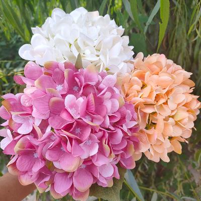 China Wedding Hot Sale Wedding Artificial Single Stem Hydrangea. for sale