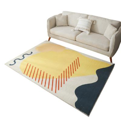 China Design Washable High Quality Abstract Small Area Rug For Living Room Bedding Room Home Decoration for sale