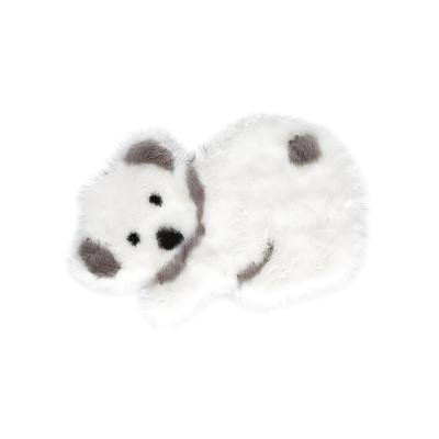 China Washable Faux Fur Sheepskin Cartoon Area Rug For Bedding Room Home Decoration Living Room for sale