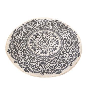 China Digital Printed Cotton Washable Bohemian Area Rug For Living Room Bedding Room Home Decoration for sale