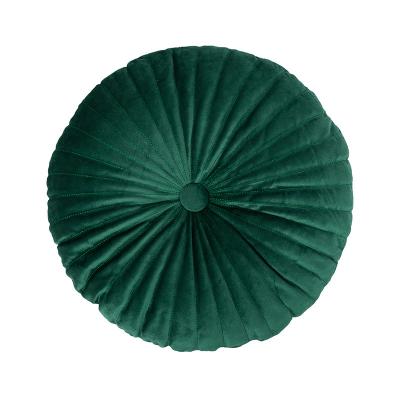 China Anti-Static High Quality Soft Round Velvet Throw Cushion For Home Decoration Christmas Bedding Room Living Room Sofa for sale