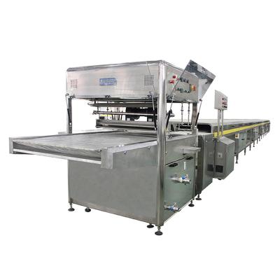 China Dairy factory 400mm chocolate enrobing/dipping/enrobing machine coating machine for sale for sale