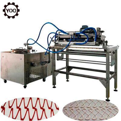 China Snack factory chocolate decorating machine chocolate decoratingchocolate QLH series chocolate decorating machine for sale