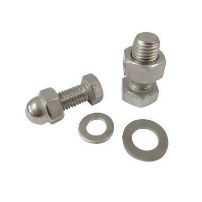 China DIN 2205 2507 American Standard Stainless Steel Duplex Stainless Steel Hex Screw Bolt Nut Washers for sale