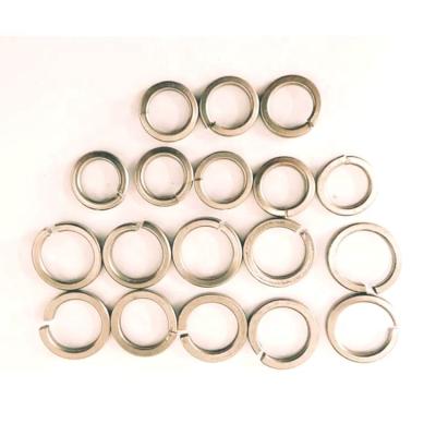 China Incoloy 800 Stainless Steel Spring Gasket High Strength Split Metal Open Spring Washer for sale