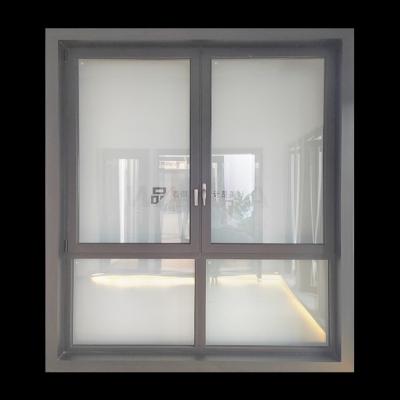 China WANJIA Screen Window Hurricane Impact Aluminum Windows Double Glazed Casement Folding Windows for sale