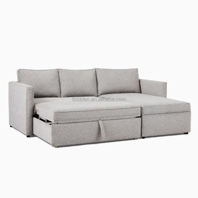 China Other Sectional Living Room Furniture 2-Piece Auto Sleeper With Storage Sofa Bed Furniture for sale