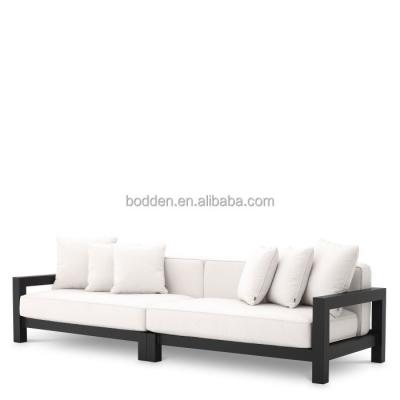 China Modern Nodic Style With Simple Line Aluminum Outdoor Garden Sofa Furniture for sale