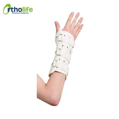 China Polyester & OL-WR121 Cotton Sprain Splint Wrist Support With Thumb Splint for sale