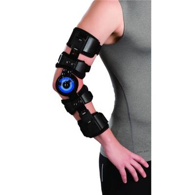 China Polyester & Cotton OL-EL092 Rom Arm Elbow Dislocation Pain Orthopedic Hinged Brace for sale