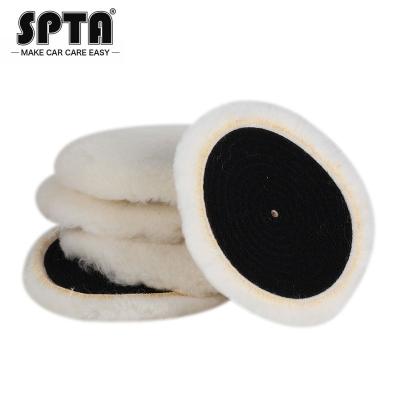 China High efficiency SPTA 6 inch car wool protection polishing polishing kit for car maintenance for sale