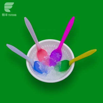 China Disposable Cold Temperature Color Changing Plastic Spoon for sale