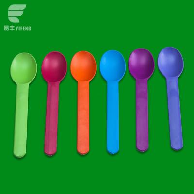 China Disposable Cartoon PSM Animal Biodegradable Corn Starch Biobased Spoon for sale