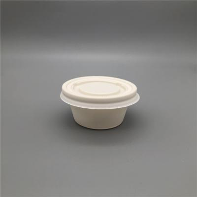 China 2oz Disposable Biodegradable Cornstarch Party Cups With Disposable Lids for sale