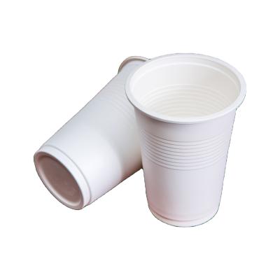 China Disposable Traditional CPLA Cornstarch Beer Juice Biodegradable Plastic Cup for sale