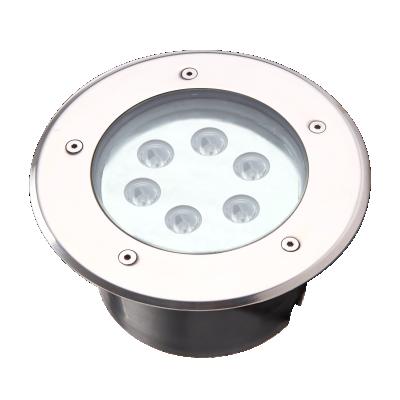 China Hotel Aluminum Alloy Body 304 Outdoor Waterproof IP66 Stainless Steel IP66 6W DC24V Led Inground Light for sale