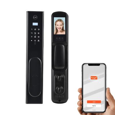 China Tuya Smart Home Security Competitive Price Office CAMAKT Apartments Hotel Face Lock Electronic Smart Lock With WiFi for sale