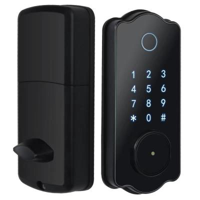 China New Fingerprint Passcode Office Apartments Hotel Digital Wifi Home Electric Door Locks Smart Home Auto Lock for sale