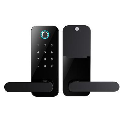 China Smart WiFi Home APP Office Hotel Apartments Hotel Digital Fingerprint Password Smart Electronic Biometric Door Lock Tuya for sale